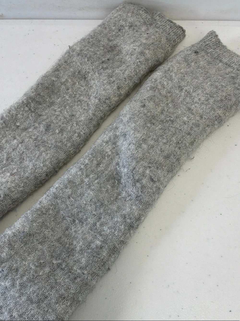 Filson Men's Gray Wool Boot Socks - Long Thermal Socks